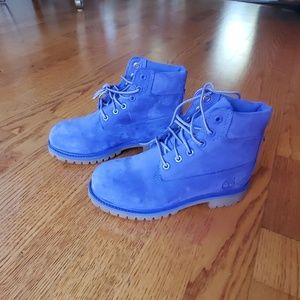 Periwinkle Timberland boots